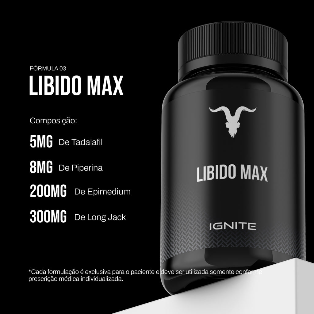 Libido Max - Vitalidade Masculina 30 doses