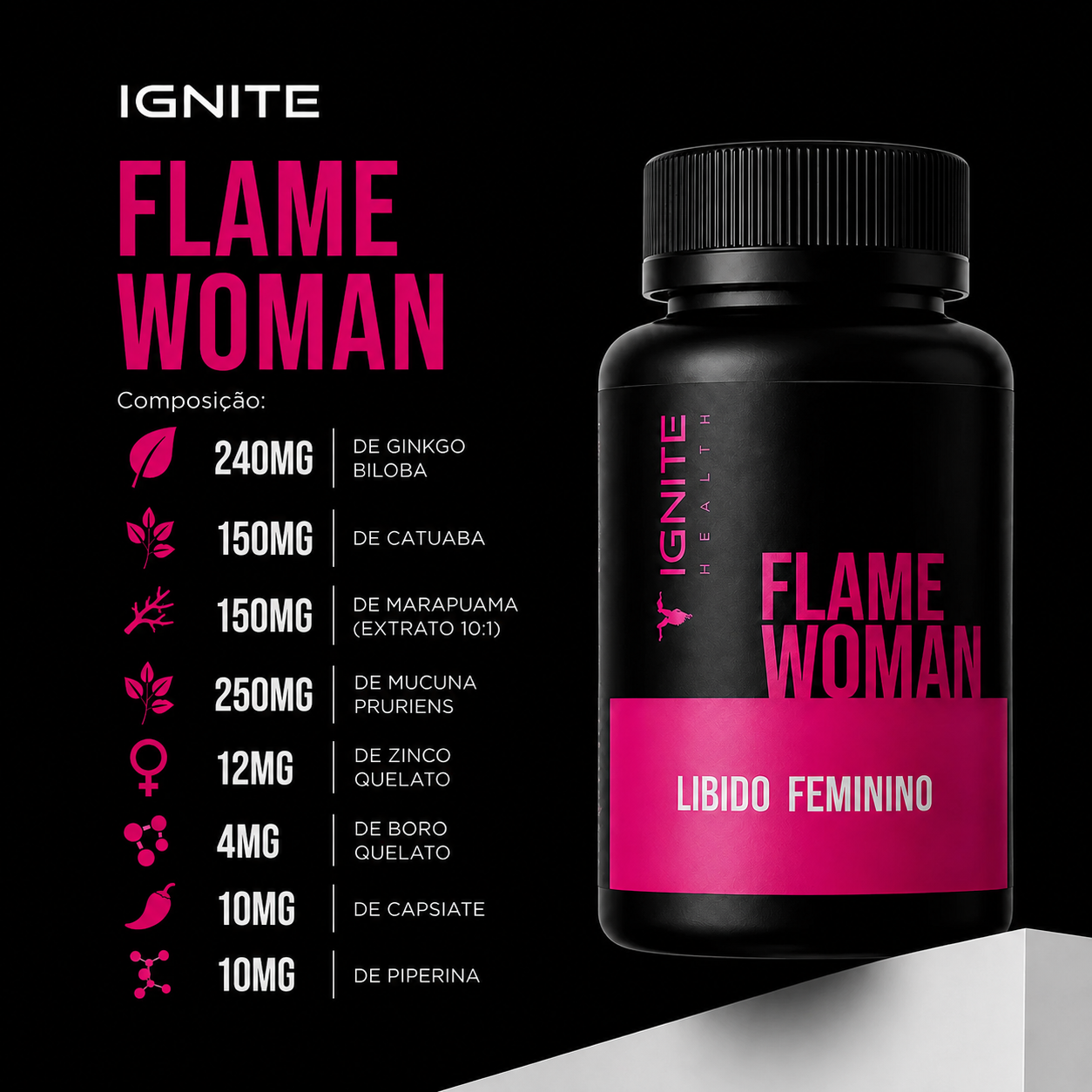 Ignite Libido Woman – Desperte Seu Desejo e Vitalidade.